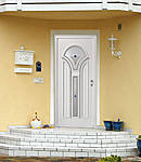 profilierte Holztür