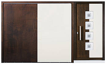 Farbegebung und Motiv wiederholen sich