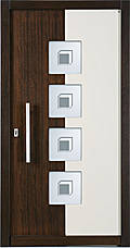 Haustür mit Designverglasung