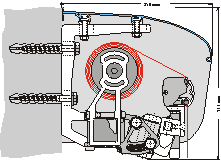 Montagebeispiel Regendach