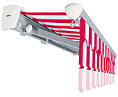 Schematische Darstellung der variablen Volanthöhen