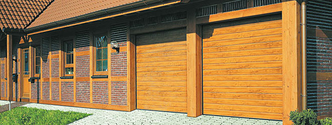 Tore in Dekor golden oak