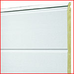 Sektion mit Mittelsicke Sektion mit Mittelsicke