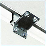 Detail Mittelscharnier der Sektionen